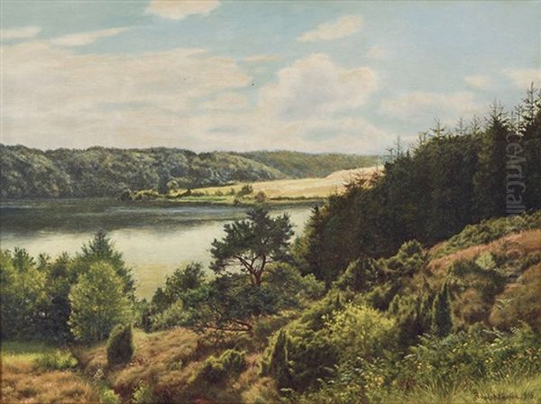 Landscape With Lake - view 1