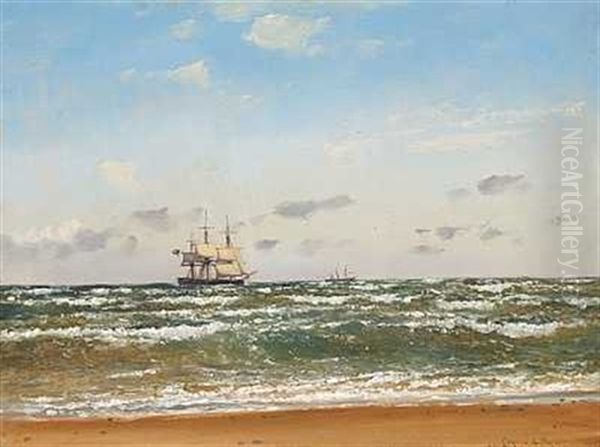 Marine Med Et Amerikansk Linieskib - view 1