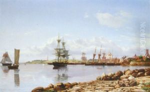 Shipping Off A Baltic Port