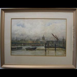 Thames View by Arthur George Bell