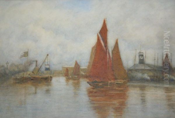 In Lowestoft Harbour - view 1