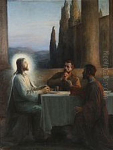 Jesus Christ In Emmaus - view 1