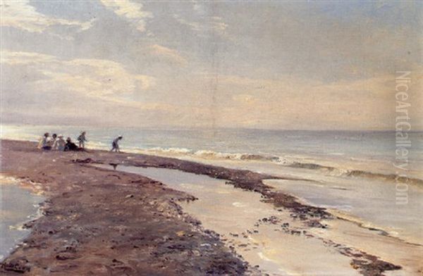Pa Stranden En Sommerdag - view 1