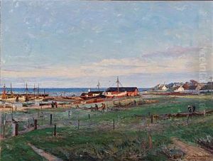 Fra Gilleleje by Frederik Larsen-Saerslov