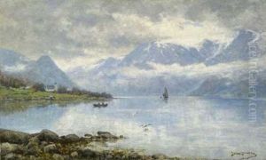 Hardanger Fjord In Norwegen