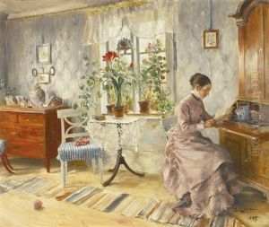 The Letter by Carl Olof Larsson