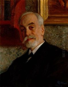 Portratt Av Simon Albert Magnus by Carl Olof Larsson