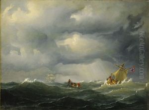 Segelfartyg I Upprord Sjo