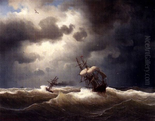 Fartyg I Storm - view 1