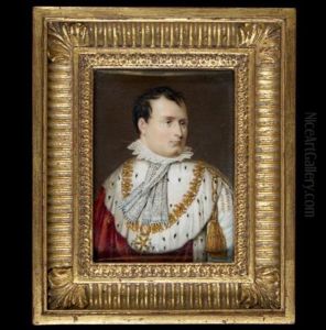 Portrait De Napoleon Ier En Costume Du Sacre by Andre Leon (Mansion) Larue