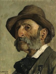 Mannerportrait by Hans Larwin