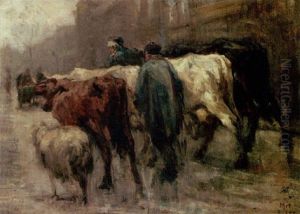 Return Of The Cattle by Roland Lary