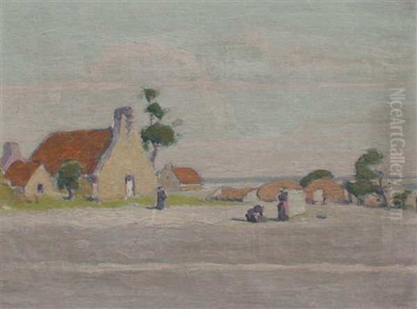 Landscape With Cottages (possibly Brittany) - view 1