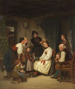 Die Brautschmuckung by Carl Johann Lasch