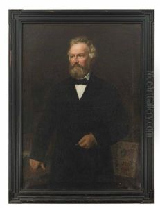 Portrat Johann Wilhelm Andre Von Kapff by Carl Johann Lasch