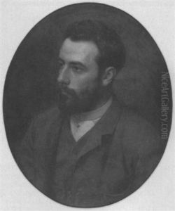Portrait Seines Sohnes Und Malers Hermann Lasch by Carl Johann Lasch
