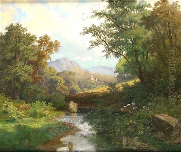 Landschaft Mit Waldbach - view 1
