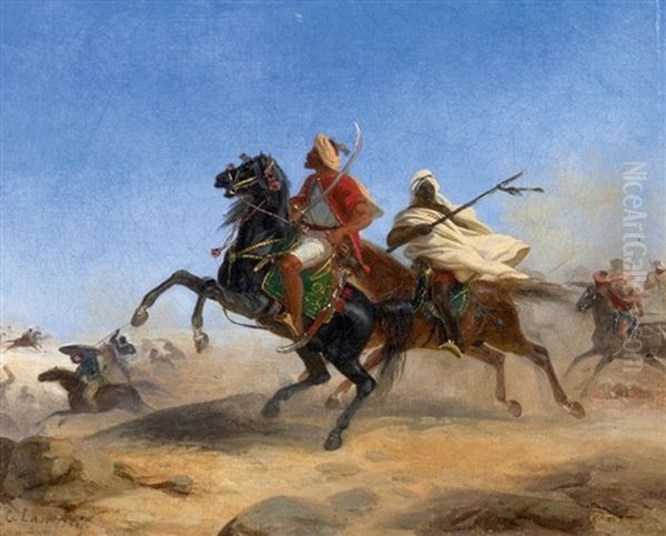 Orientalischer Reiterkampf - view 1