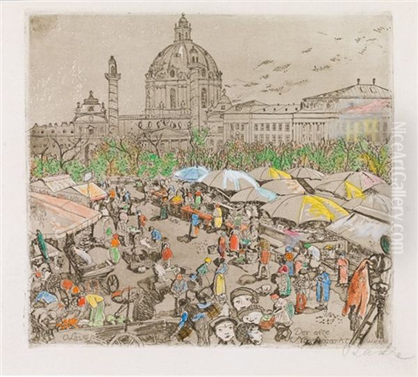 Der Alte Naschmarkt In Wien - view 1