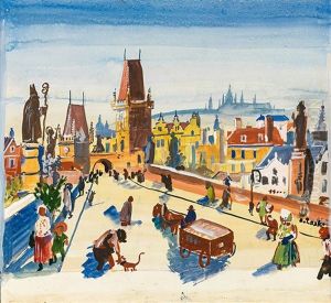 Prag by Oskar Laske