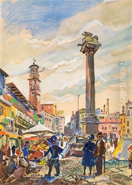 Vegetable Market In Verona - view 1