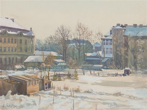 Winter In The Suburbs - view 1