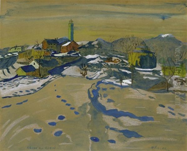 Schnee Am Abend - view 1