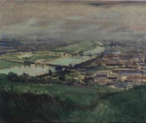 Blick Auf Wien by Oskar Laske