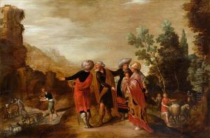 The Finding Of Moses by Pieter Lastman