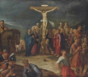 The Crucifixion by Pieter Lastman