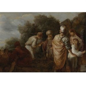 Joseph Sold Into Slavery By His Brothers by Pieter Lastman