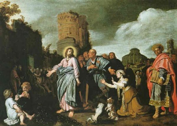 Christus Und Die Ehebrecherin - view 1