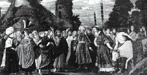 Paul And Barnabas At Lystra - view 1