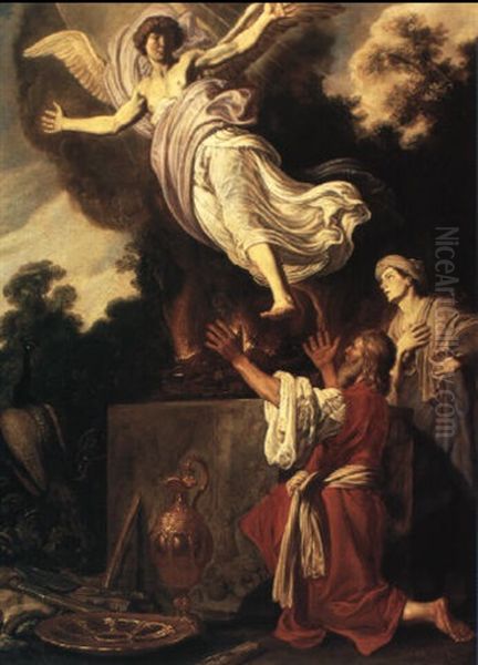 The Sacrifice Of Manoah - view 1