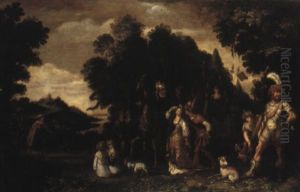 Rebecca And Isaac by Pieter Lastman