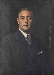 Portrait Of Norman Louis Cappel Esq., Half-length