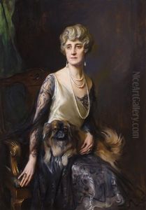 A Portrait Of Mrs. Frederick L. Pratt, Nee Miss Jeannie Williams
