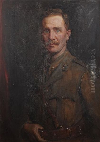 Portrait Of A Gentleman In Military Uniform - view 1