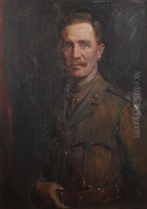Portrait Of A Gentleman In Military Uniform