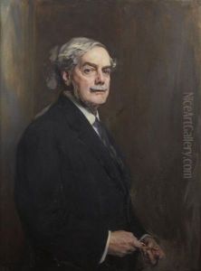 Portrait Of The Rt. Hon. Lord Abercromby by Philip Alexius De Laszlo