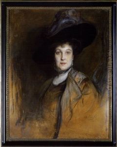 Lady In Hat Portrait