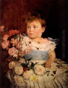 Portrait Of H.r.h. Prince Boris Of Bulgaria, Duke Of Saxony, Later King Boris Iii
