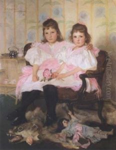 Portrait Of Erzebet And Stefanie Portrait Of Erzebet And Stefanie