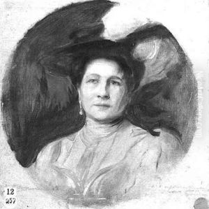 H.i.h. The Archduchess Frederick Of Austria, Nee Izabella, Princess Croy-dulen by Philip Alexius De Laszlo