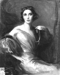 Mrs. Battine, Nee Miss Audrey Magee by Philip Alexius De Laszlo