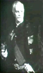 Tibor De Scitovszky & His Elegant Wife by Philip Alexius De Laszlo