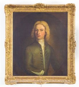 Portrait Of A Young Man by James Latham