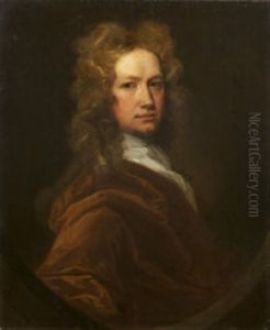 Portrait Of A Gentleman In A Brown Cloak, A Member Of The Gore Family Of Castle Gore, Co. Mayo And Newtown Gore, Co. Leitrim