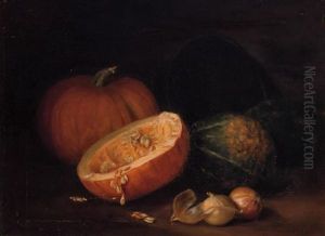 Still Life With Pumpkins And Onions