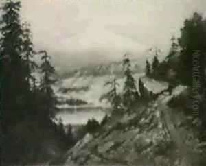 Landscape Of The American West by Ida Pulis Lathrop